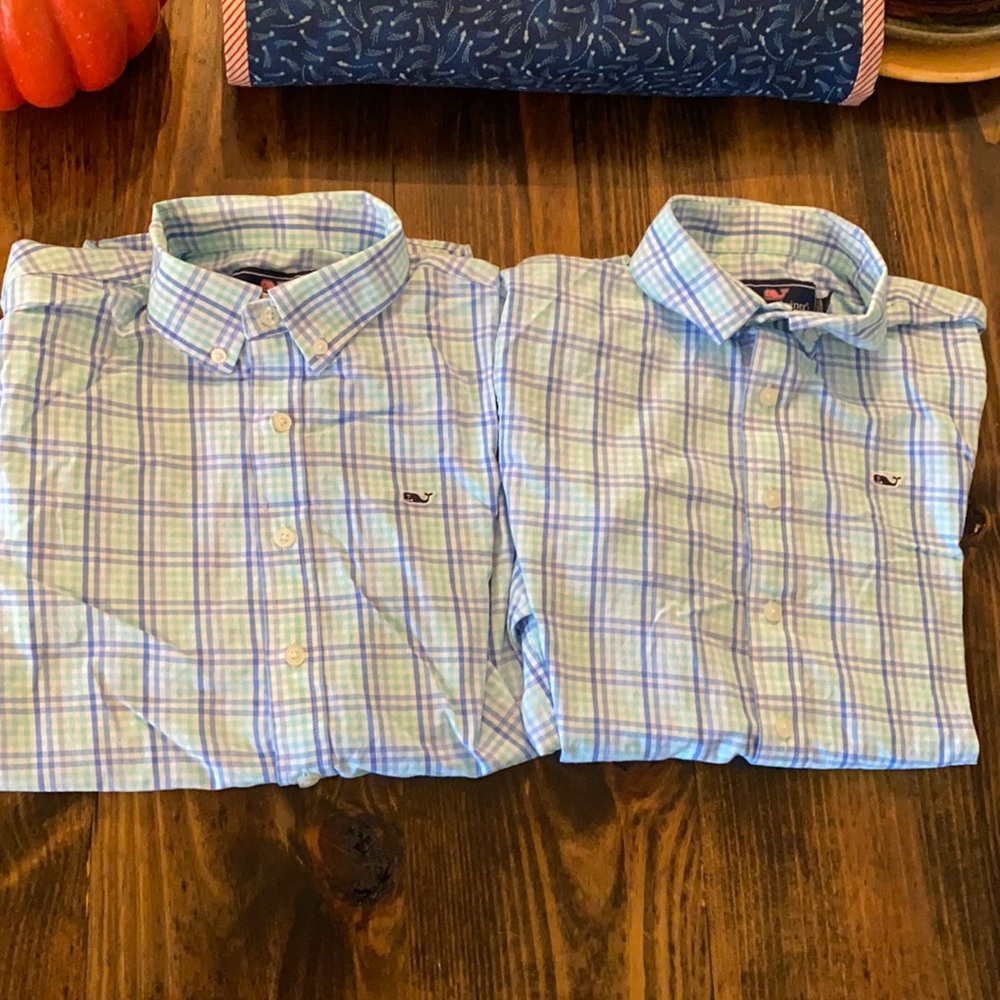 Vineyard Vines Boys 16 Longsleeve Button-down Shirts